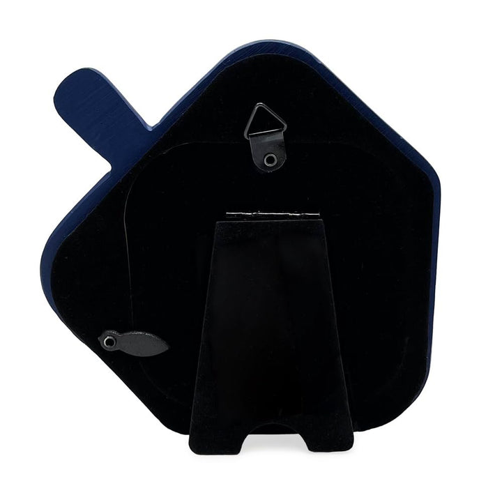 Isaac Jacobs 3x3 Dreidel Picture Frame - Hanukkah Photo Gift for Loved Ones, Holiday Tabletop or Wall Display, Elegant Home Décor_
