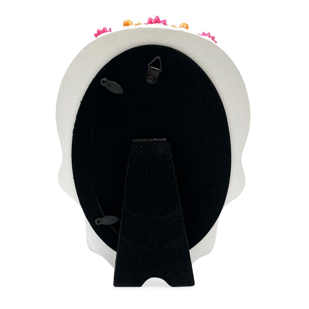 Isaac Jacobs 4X6 Sugar Skull Picture Frame For Photo Tabletop &amp; Wall Display Hanging Display &amp; Home Décor_
