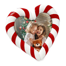 Isaac Jacobs 4x4 Candyheart Picture Frame - Resin, Holiday-Inspired Décor for Tabletop or Wall Display, Holiday Gift, Home Décor_#color_Red/White_4x4