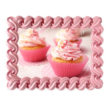 Isaac Jacobs 4x6 Glossy Frosting Rectangle Picture Frame with Easel & Hook for Tabletop & Wall Display, Decorative Art Design, Home Décor, Gallery Wall, Bookshelf, Desktop Display#color_pink