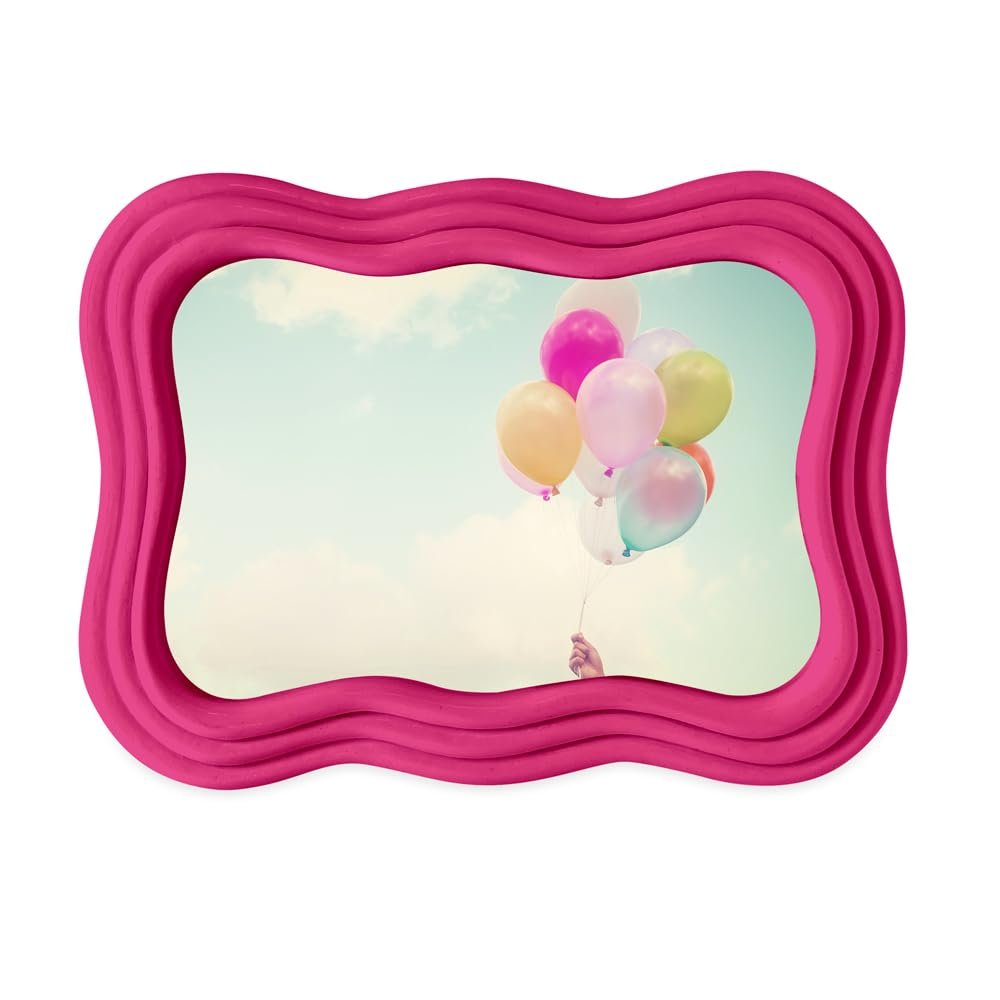 Isaac Jacobs Curved Deco Frame for Tabletop and Wall Display, Decorative Art, Design, Home Décor, Gift_