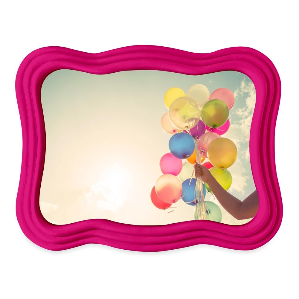 Isaac Jacobs Curved Deco Frame for Tabletop and Wall Display, Decorative Art, Design, Home Décor, Gift_