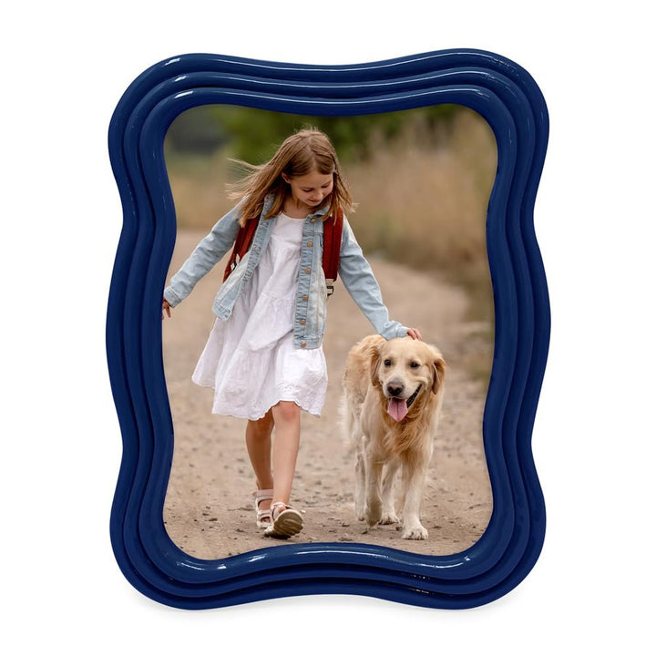 Isaac Jacobs Curved Deco Frame for Tabletop and Wall Display, Decorative Art, Design, Home Décor, Gift_