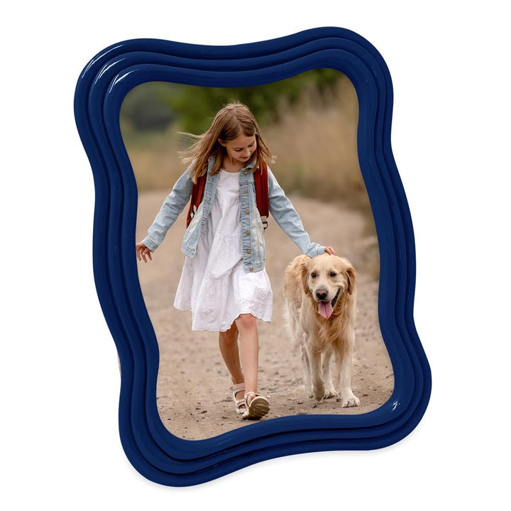 Isaac Jacobs Curved Deco Frame for Tabletop and Wall Display, Decorative Art, Design, Home Décor, Gift_