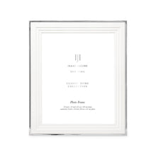 Isaac Jacobs Metal Picture Frame, Triple Matted Classic Metal Photo Frame Made For Tabletop & Hanging Display, Photo Gallery and Wall Art_#color_silver_10x12 (Matted 8x10)