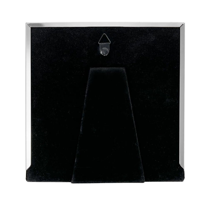 Isaac Jacobs Metal Picture Frame, Triple Matted Classic Metal Photo Frame Made For Tabletop &amp; Hanging Display, Photo Gallery and Wall Art_