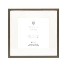 Isaac Jacobs Metal Picture Frame#color_pewter_6x6 (Matted 4x4)