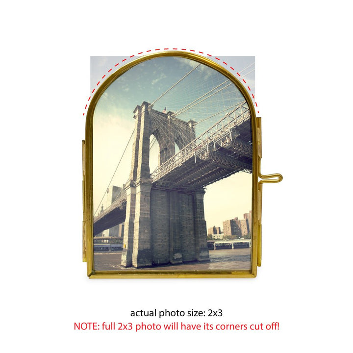 Vintage Brass Frame