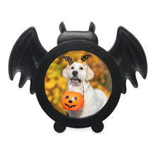 Isaac Jacobs 4x4 Bat-Shaped Picture Frame With Ears And Wings Detail, Photo Tabletop & Wall Display Hanging Display & Home Décor_#color_matt_black_4x4