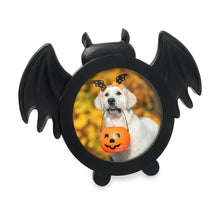 Isaac Jacobs 4x4 Bat-Shaped Picture Frame With Ears And Wings Detail, Photo Tabletop & Wall Display Hanging Display & Home Décor_#color_matt_black_4x4