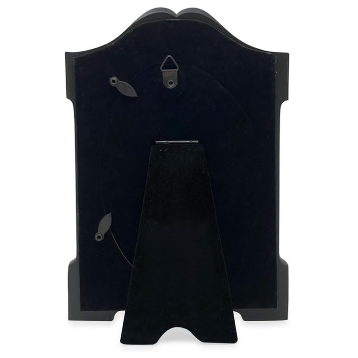 Isaac Jacobs 4x6 Tombstone-Shaped Halloween Picture Frame, Photo Tabletop &amp; Wall Display Hanging Display &amp; Home Décor_