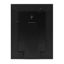 Isaac Jacobs Wood Sentiments "The Boys" Picture Frame, Keepsake Photo Frame with Easel and a Hanging Tabs for Tabletop, Desktop & Wall Display_#color_black_4x6_vertical