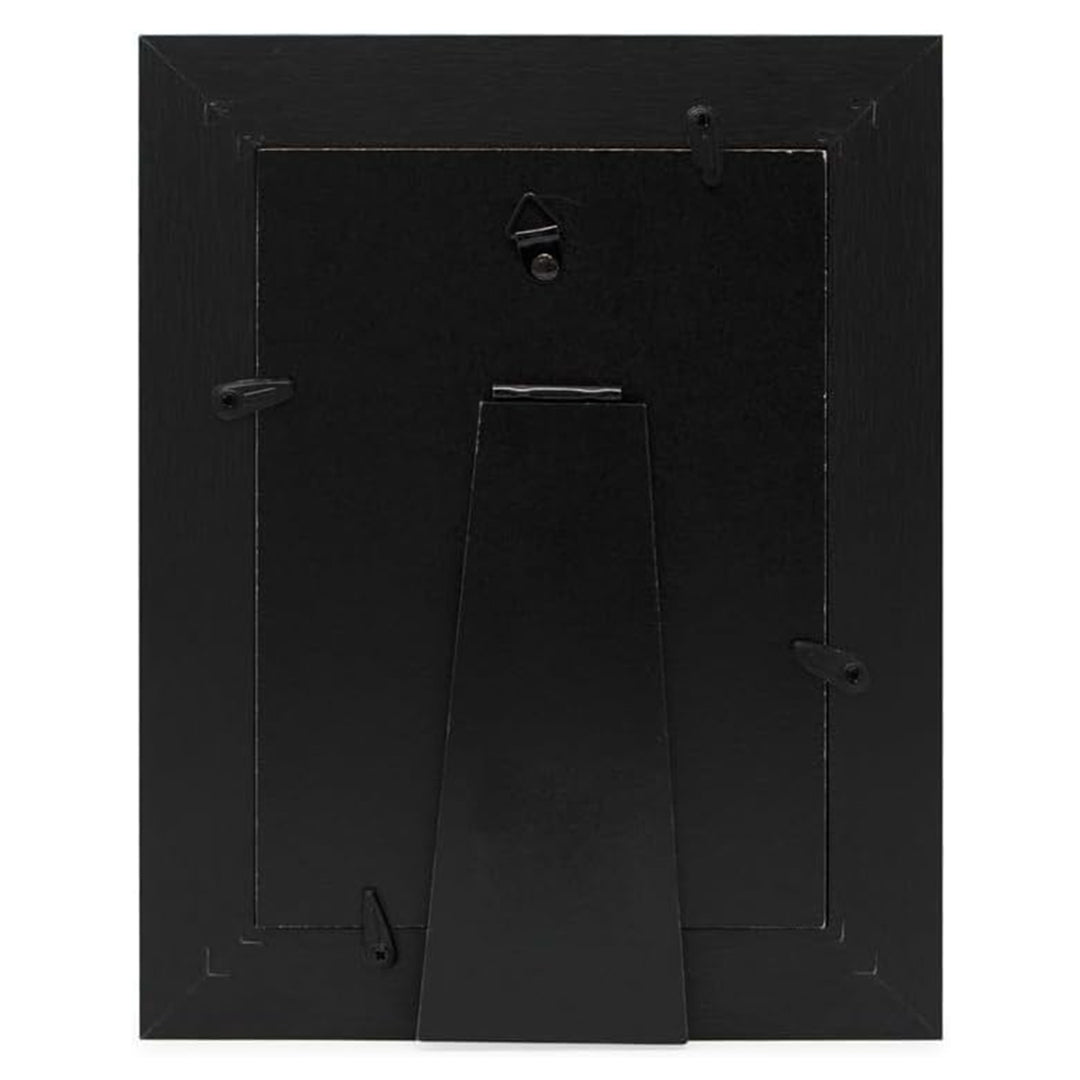 Isaac Jacobs Wood Sentiments "The Boys" Picture Frame, Keepsake Photo Frame with Easel and a Hanging Tabs for Tabletop, Desktop &amp; Wall Display_