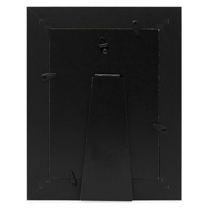 Isaac Jacobs Wood Sentiments "The Boys" Picture Frame, Keepsake Photo Frame with Easel and a Hanging Tabs for Tabletop, Desktop &amp; Wall Display_
