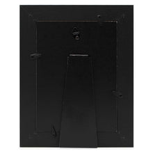 Isaac Jacobs Wood Sentiments "The Boys" Picture Frame, Keepsake Photo Frame with Easel and a Hanging Tabs for Tabletop, Desktop & Wall Display_#color_black_5X7_vertical