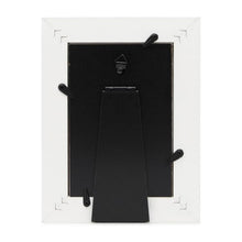 Isaac Jacobs Wood Sentiments "The Girls" Picture Frame, Keepsake Photo Frame with Easel and a Hanging Tab for Tabletop, Desktop & Wall Display_#color_white_4x6_vertical