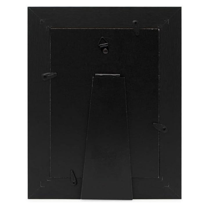 Isaac Jacobs Wood Sentiments "Papa" Picture Frame, Keepsake Photo Frame with Easel and a Hanging Tabs for Tabletop, Desktop &amp; Wall Display_