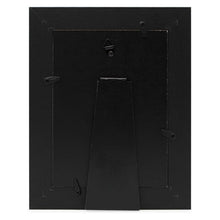 Isaac Jacobs Wood Sentiments "Papa" Picture Frame, Keepsake Photo Frame with Easel and a Hanging Tabs for Tabletop, Desktop & Wall Display_#color_black_5x7_vertical