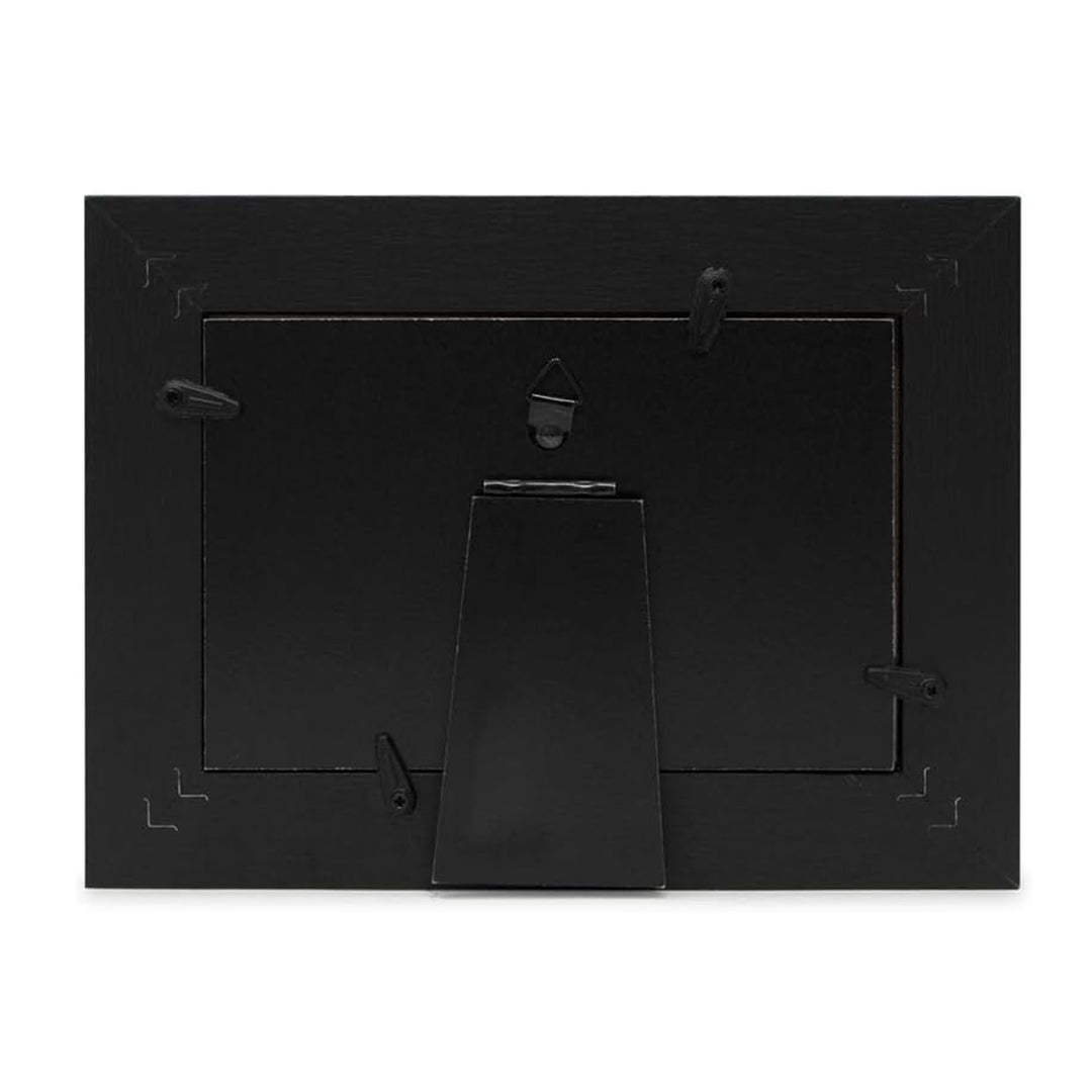 Isaac Jacobs Wood Sentiments "The Boys" Picture Frame, Keepsake Photo Frame with Easel and a Hanging Tabs for Tabletop, Desktop &amp; Wall Display_
