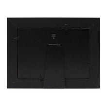 Isaac Jacobs Wood Sentiments "The Boys" Picture Frame, Keepsake Photo Frame with Easel and a Hanging Tabs for Tabletop, Desktop & Wall Display_#color_black_5X7_Horizontal