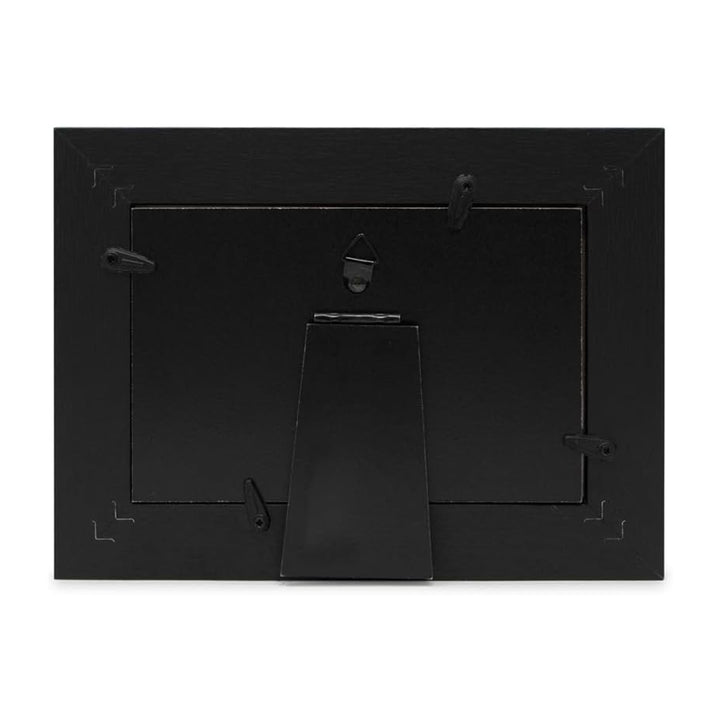 Isaac Jacobs Wood Sentiments "Grandchildren" Picture Frame, Keepsake Photo Frame with Easel and a Hanging Tabs for Tabletop, Desktop &amp; Wall Display 