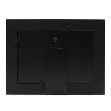 Isaac Jacobs Wood Sentiments "Grandchildren" Picture Frame, Keepsake Photo Frame with Easel and a Hanging Tabs for Tabletop, Desktop & Wall Display #color_black_5x7 Horizontal