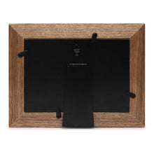 Isaac Jacobs Wood Sentiments "Grandchildren" Picture Frame, Keepsake Photo Frame with Easel and a Hanging Tabs for Tabletop, Desktop & Wall Display