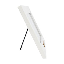 Isaac Jacobs Wood Sentiments "The Girls" Picture Frame, Keepsake Photo Frame with Easel and a Hanging Tab for Tabletop, Desktop & Wall Display_#color_white_5x7_horizontal
