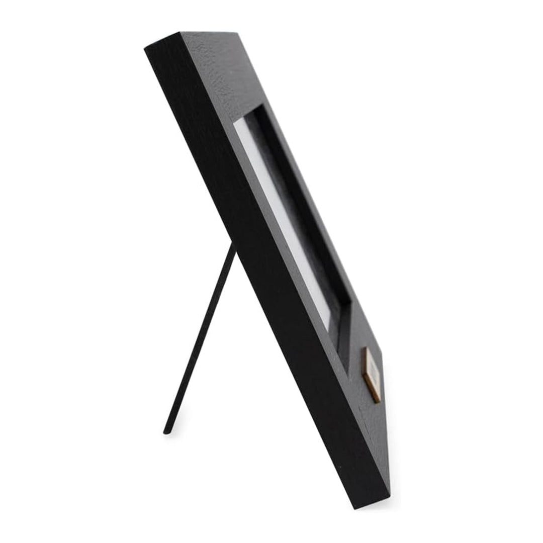 Isaac Jacobs Wood Sentiments "Papa" Picture Frame, Keepsake Photo Frame with Easel and a Hanging Tabs for Tabletop, Desktop &amp; Wall Display_