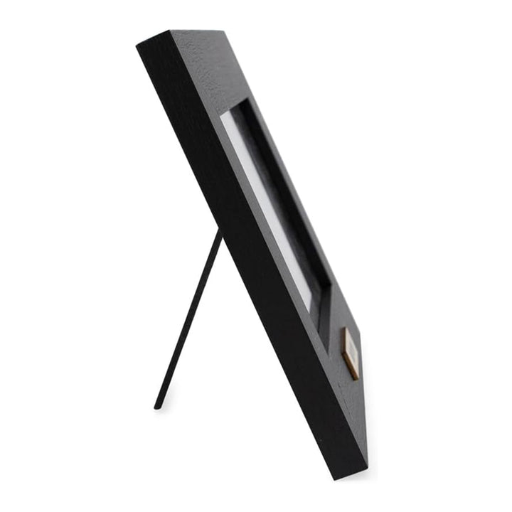 Isaac Jacobs Wood Sentiments "Papa" Picture Frame, Keepsake Photo Frame with Easel and a Hanging Tabs for Tabletop, Desktop &amp; Wall Display_