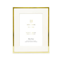 Isaac Jacobs Metal Picture Frame#color_gold_7x9 (Matted 5x7)