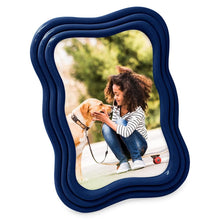 Isaac Jacobs Curved Deco Frame for Tabletop and Wall Display, Decorative Art, Design, Home Décor, Gift