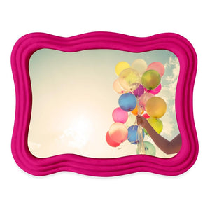Isaac Jacobs Curved Deco Frame for Tabletop and Wall Display, Decorative Art, Design, Home Décor, Gift