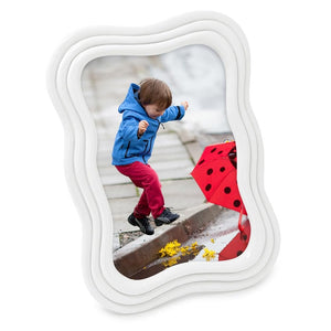 Isaac Jacobs Curved Deco Frame for Tabletop and Wall Display, Decorative Art, Design, Home Décor, Gift