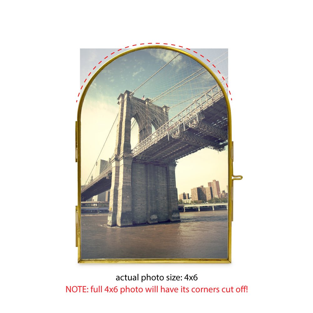 Vintage Brass Frame
