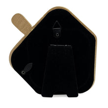 Isaac Jacobs 3x3 Dreidel Picture Frame - Hanukkah Photo Gift for Loved Ones, Holiday Tabletop or Wall Display, Elegant Home Décor