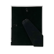 Isaac Jacobs Enamel Picture Frame with Metal Edge with Easel, Tabletop Display, Wall Décor, Photo Gallery