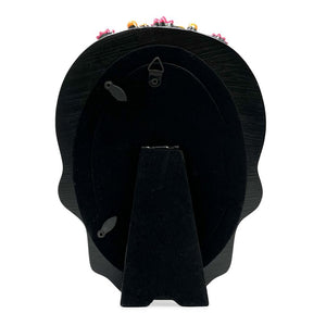 Isaac Jacobs 4X6 Sugar Skull Picture Frame For Photo Tabletop & Wall Display Hanging Display & Home Décor