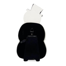 Isaac Jacobs 2x3 Holiday‑Inspired White Snowman Picture Frame, Vertical Resin Frame, Tabletop or Wall Display, Home Décor (White, Holds 2x3 Photos)