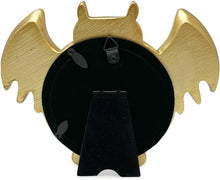 Isaac Jacobs 4x4 Bat-Shaped Picture Frame With Ears And Wings Detail, Photo Tabletop & Wall Display Hanging Display & Home Décor_#color_gold_4x4