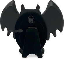 Isaac Jacobs 4x4 Bat-Shaped Picture Frame With Ears And Wings Detail, Photo Tabletop & Wall Display Hanging Display & Home Décor_#color_matt_black_2x3