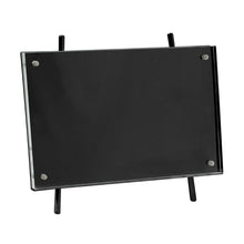 Isaac Jacobs Magnetic Acrylic Metal Easel_Frame#color_Black_4x6(Horizontal)
