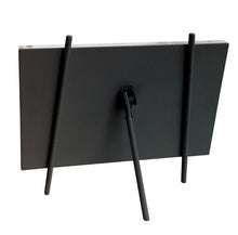 Isaac Jacobs Magnetic Acrylic Metal Easel_Frame#color_Black_5x7 (Horizontal)