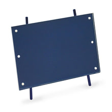 Isaac Jacobs Magnetic Acrylic Metal Easel_Frame#color_Navy_4x6(Horizontal)