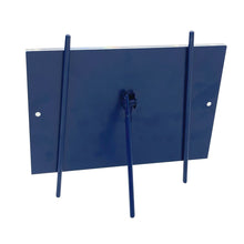 Isaac Jacobs Magnetic Acrylic Metal Easel_Frame#color_Navy_4x6(Horizontal)