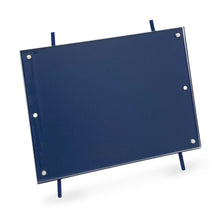 Isaac Jacobs Magnetic Acrylic Metal Easel_Frame#color_Navy_5x7(Horizontal)