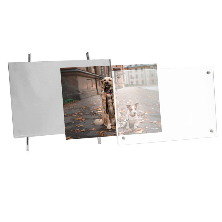 Isaac Jacobs Magnetic Acrylic Metal Easel_Frame