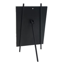 Isaac Jacobs Magnetic Acrylic Metal Easel_Frame#color_black_5x7 (Vertical)