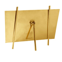 Isaac Jacobs Magnetic Acrylic Metal Easel_Frame#color_gold_4x6 (Horizontal)