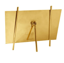 Isaac Jacobs Magnetic Acrylic Metal Easel_Frame#color_gold_5x7(Horizontal)